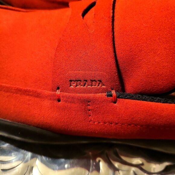 men size 61/2NIB, authentic  prada loafers gorgeous brand new!authentic  prada!! - Picture 6 of 10
